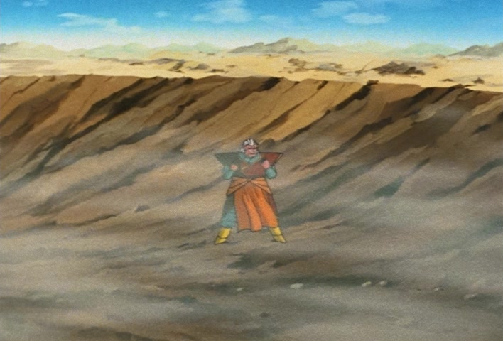 Dragon Ball Z Ep 240: Enormous Hope!! A New Finishing Technique for the Little Squirts @ 18:39