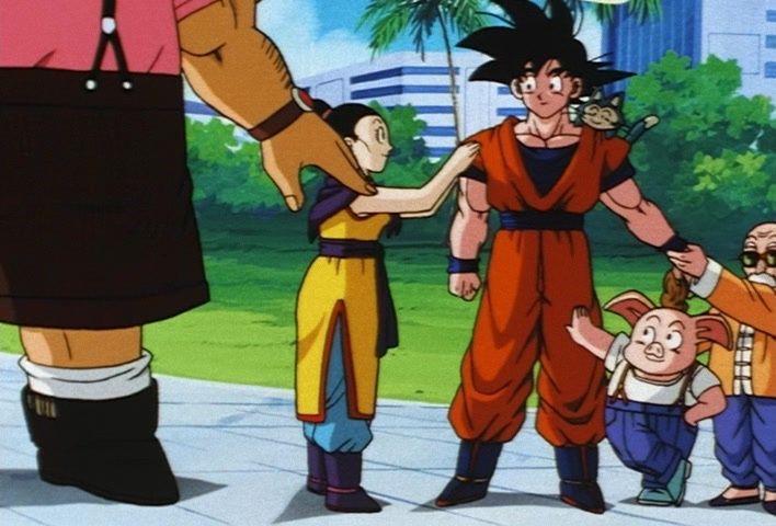 Dragon Ball Z Ep 240: Enormous Hope!! A New Finishing Technique for the Little Squirts @ 20:52