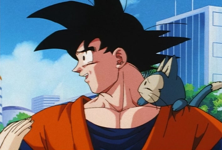 Dragon Ball Z Ep 240: Enormous Hope!! A New Finishing Technique for the Little Squirts @ 21:30