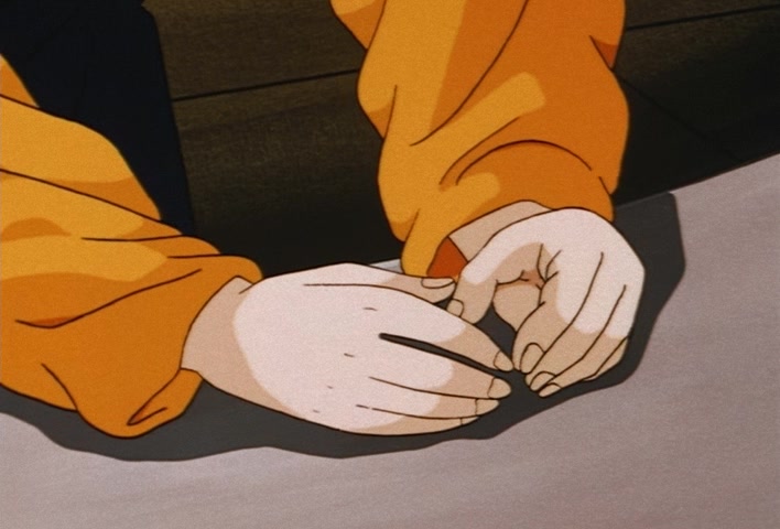 Dragon Ball Z Ep 243: It Came Ou~t!! The Legendary Z Sword @ 05:42