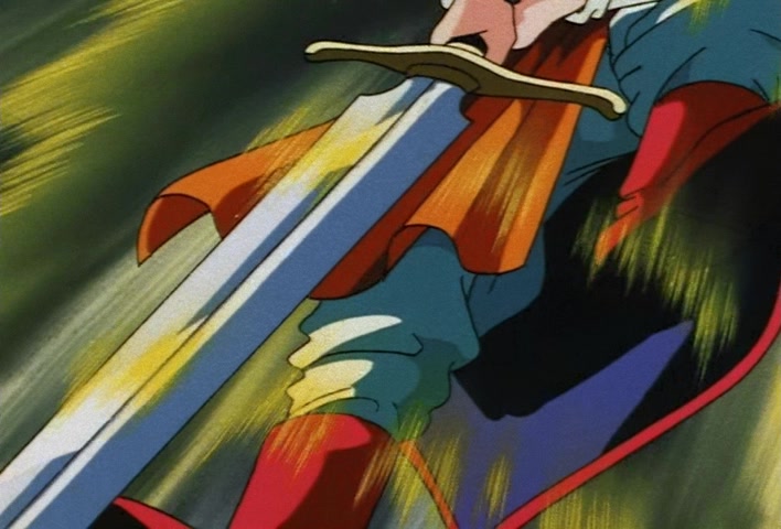 Dragon Ball Z Ep 243: It Came Ou~t!! The Legendary Z Sword @ 09:15