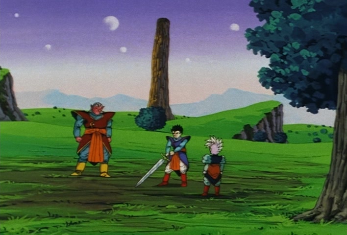 Dragon Ball Z Ep 243: It Came Ou~t!! The Legendary Z Sword @ 09:39