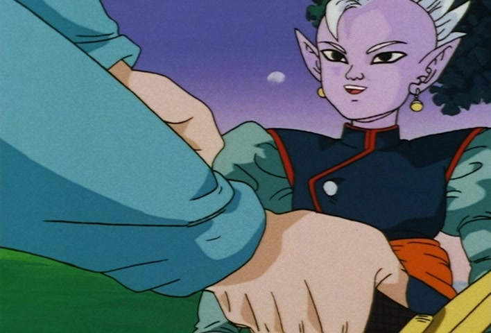 Dragon Ball Z Ep 243: It Came Ou~t!! The Legendary Z Sword @ 09:44