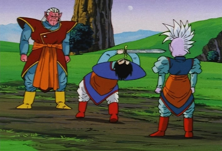Dragon Ball Z Ep 243: It Came Ou~t!! The Legendary Z Sword @ 09:58