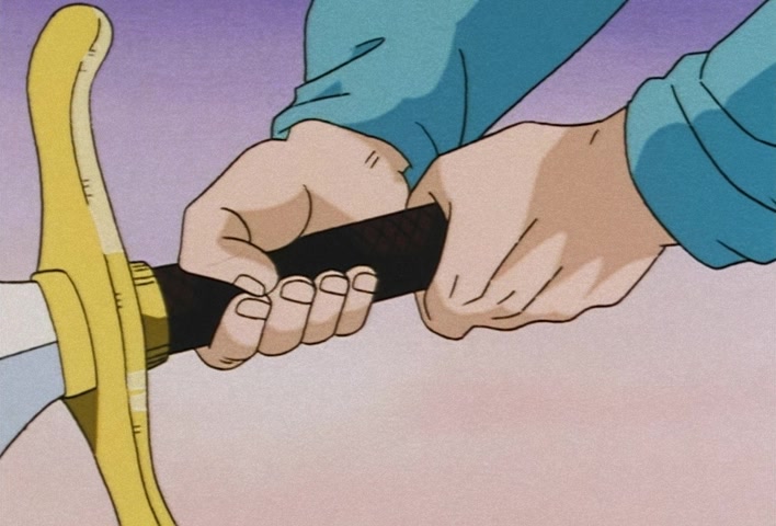 Dragon Ball Z Ep 243: It Came Ou~t!! The Legendary Z Sword @ 10:31