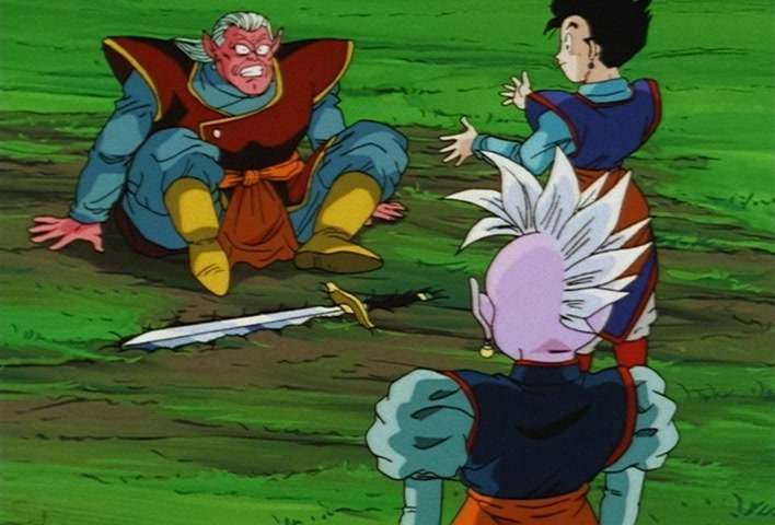 Dragon Ball Z Ep 243: It Came Ou~t!! The Legendary Z Sword @ 11:14
