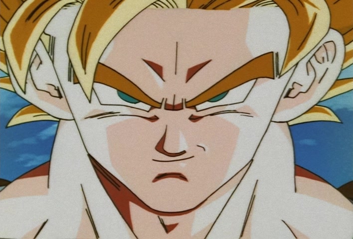 Dragon Ball Z Ep 245: An Astounding, Great Transformation!! Super Saiyan 3 @ 03:29