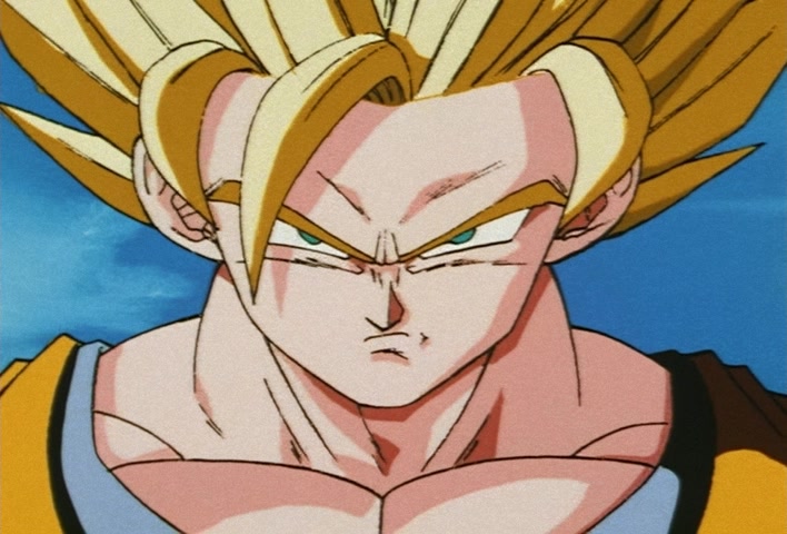 Dragon Ball Z Ep 245: An Astounding, Great Transformation!! Super Saiyan 3 @ 04:36