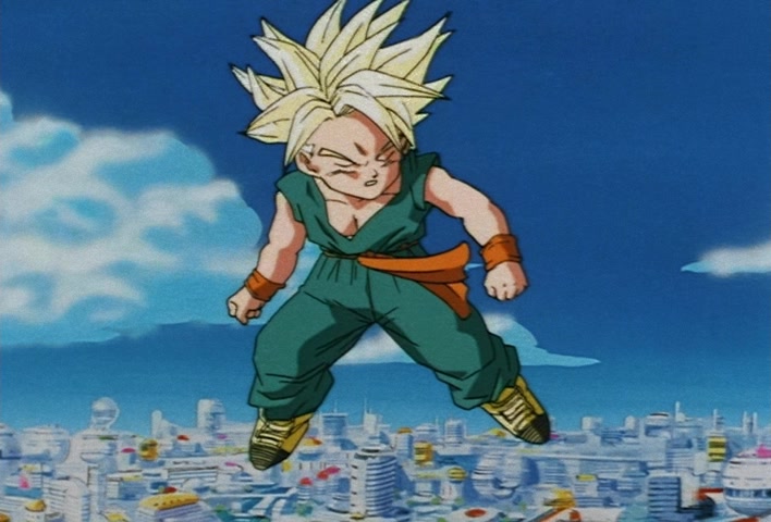 Dragon Ball Z Ep 245: An Astounding, Great Transformation!! Super Saiyan 3 @ 05:37