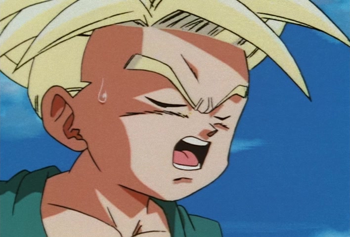 Dragon Ball Z Ep 245: An Astounding, Great Transformation!! Super Saiyan 3 @ 05:42