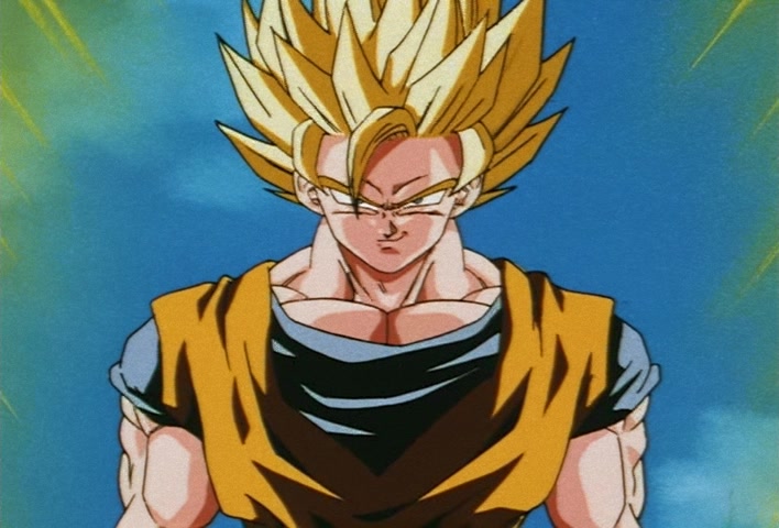 Dragon Ball Z Ep 245: An Astounding, Great Transformation!! Super Saiyan 3 @ 06:11