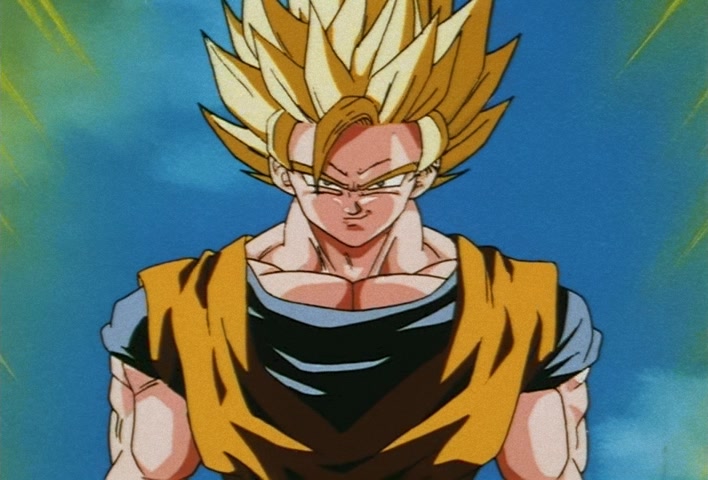 Dragon Ball Z Ep 245: An Astounding, Great Transformation!! Super Saiyan 3 @ 06:30