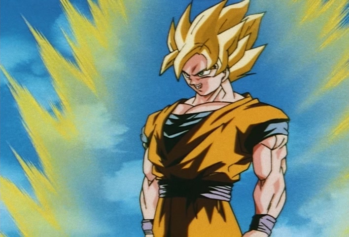 Dragon Ball Z Ep 245: An Astounding, Great Transformation!! Super Saiyan 3 @ 07:12