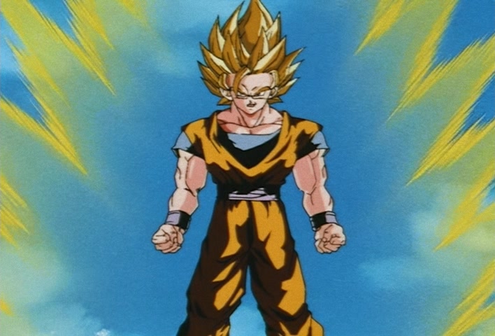 Dragon Ball Z Ep 245: An Astounding, Great Transformation!! Super Saiyan 3 @ 07:17