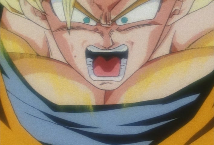 Dragon Ball Z Ep 245: An Astounding, Great Transformation!! Super Saiyan 3 @ 08:04