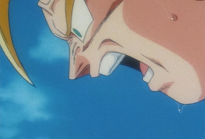 Dragon Ball Z Ep 245: An Astounding, Great Transformation!! Super Saiyan 3 @ 08:09