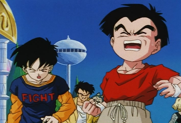 Dragon Ball Z Ep 245: An Astounding, Great Transformation!! Super Saiyan 3 @ 09:06