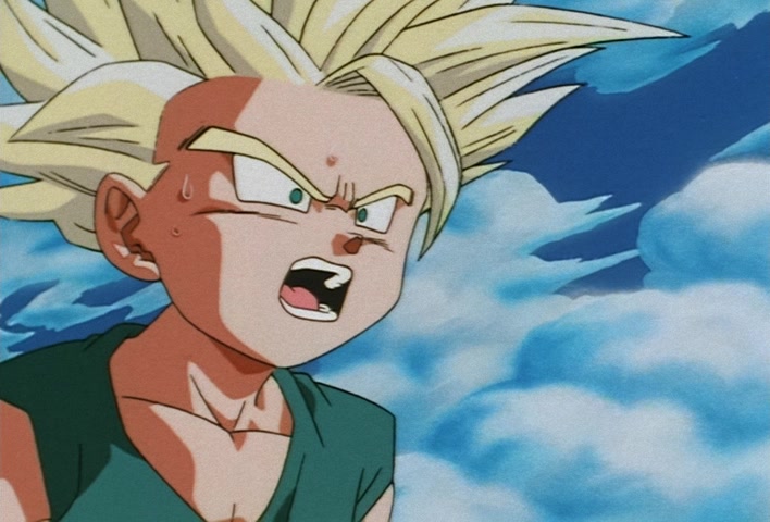 Dragon Ball Z Ep 245: An Astounding, Great Transformation!! Super Saiyan 3 @ 09:20