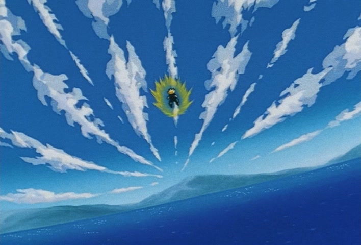 Dragon Ball Z Ep 245: An Astounding, Great Transformation!! Super Saiyan 3 @ 09:25