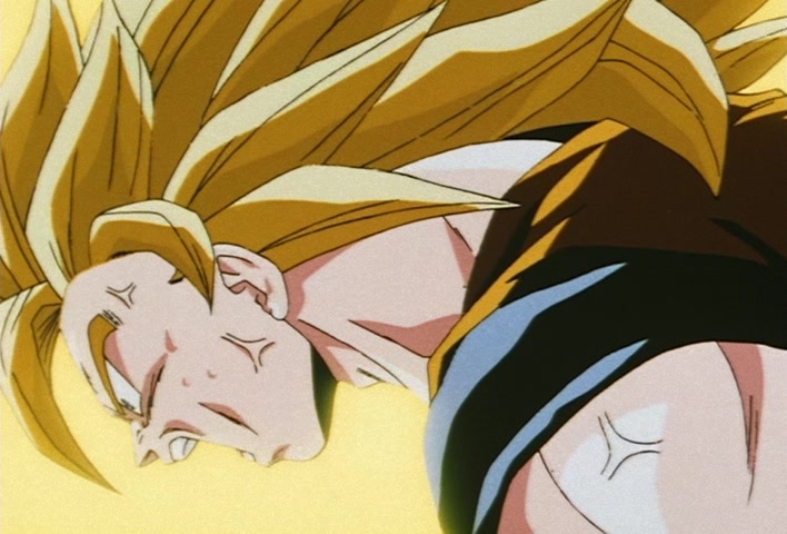 Dragon Ball Z Ep 245: An Astounding, Great Transformation!! Super Saiyan 3 @ 10:55