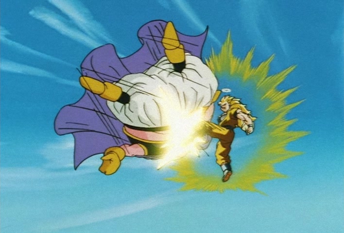 Dragon Ball Z Ep 245: An Astounding, Great Transformation!! Super Saiyan 3 @ 16:08