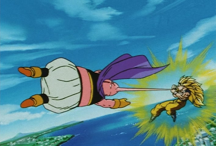 Dragon Ball Z Ep 245: An Astounding, Great Transformation!! Super Saiyan 3 @ 16:17