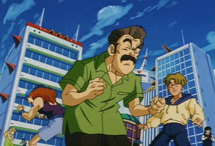 Dragon Ball Z Ep 245: An Astounding, Great Transformation!! Super Saiyan 3 @ 17:14