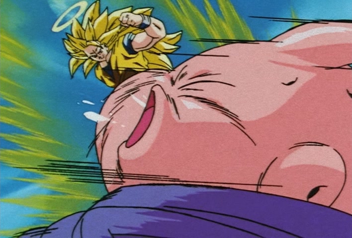 Dragon Ball Z Ep 245: An Astounding, Great Transformation!! Super Saiyan 3 @ 19:45