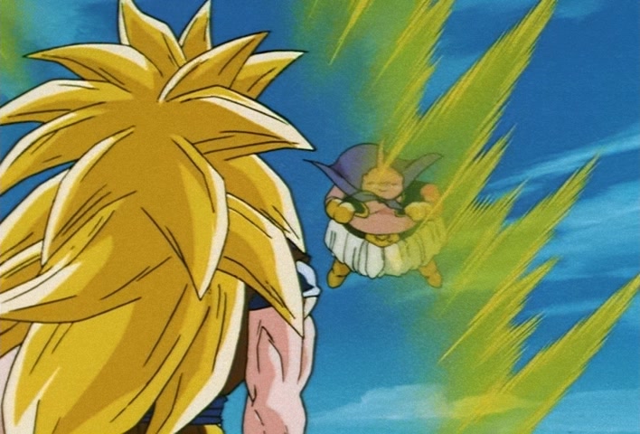 Dragon Ball Z Ep 245: An Astounding, Great Transformation!! Super Saiyan 3 @ 20:04