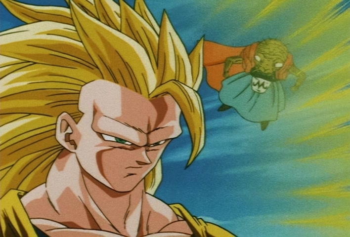 Dragon Ball Z Ep 245: An Astounding, Great Transformation!! Super Saiyan 3 @ 21:06