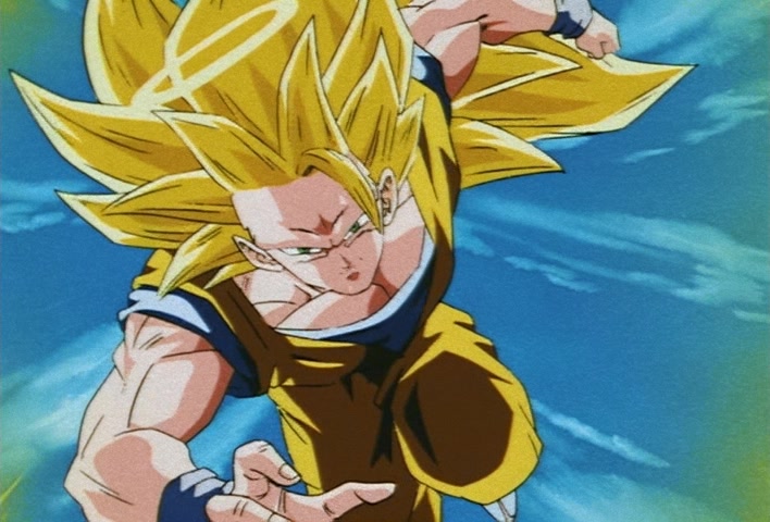 Dragon Ball Z Ep 245: An Astounding, Great Transformation!! Super Saiyan 3 @ 21:53