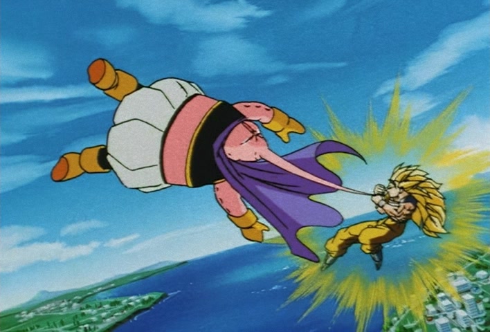 Dragon Ball Z Ep 246: Bye-Bye, Bobbidi!! Majin Boo Rebels @ 04:01