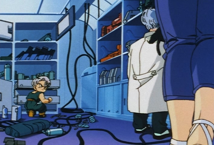 Dragon Ball Z Ep 246: Bye-Bye, Bobbidi!! Majin Boo Rebels @ 07:05