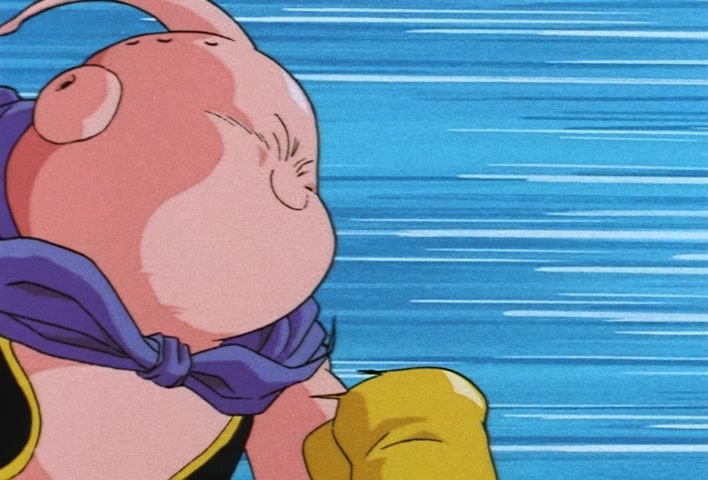 Dragon Ball Z Ep 246: Bye-Bye, Bobbidi!! Majin Boo Rebels @ 08:16