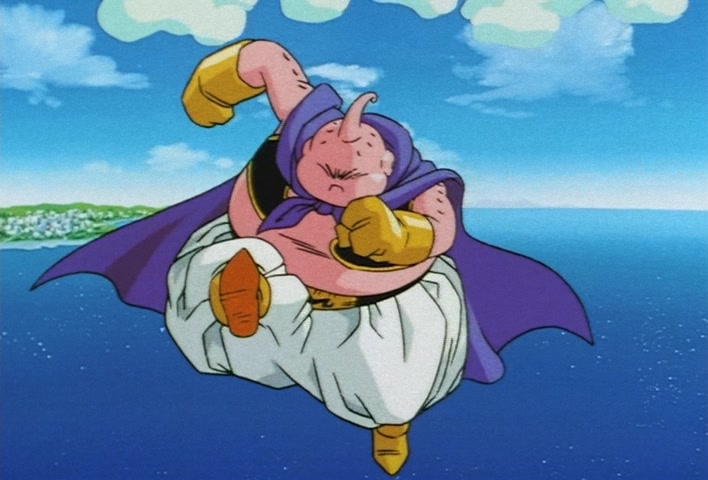 Dragon Ball Z Ep 246: Bye-Bye, Bobbidi!! Majin Boo Rebels @ 08:36