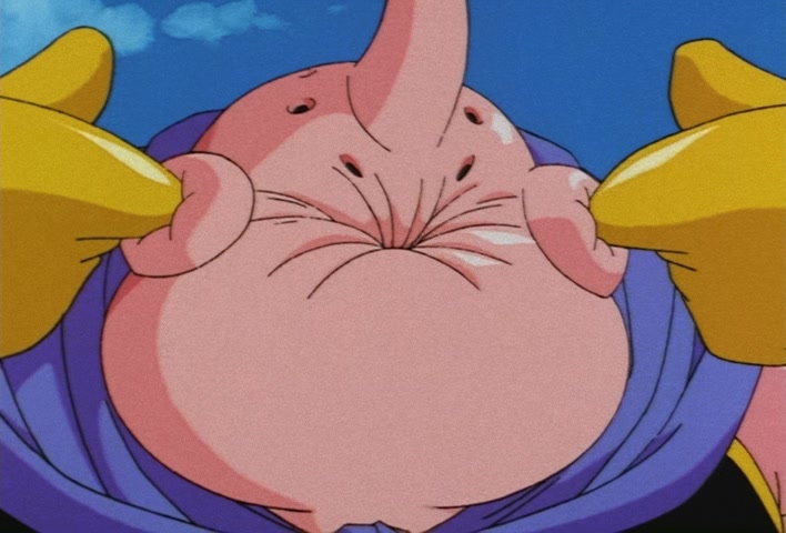 Dragon Ball Z Ep 246: Bye-Bye, Bobbidi!! Majin Boo Rebels @ 08:44