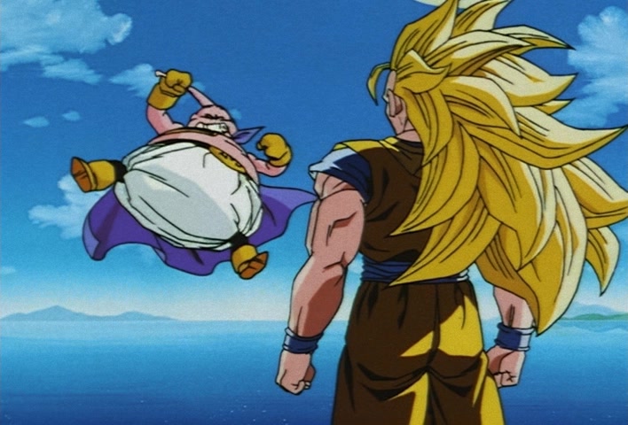 Dragon Ball Z Ep 246: Bye-Bye, Bobbidi!! Majin Boo Rebels @ 08:48