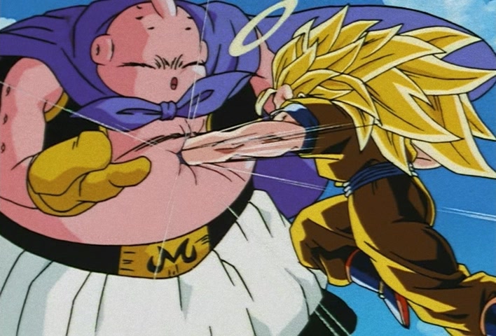 Dragon Ball Z Ep 246: Bye-Bye, Bobbidi!! Majin Boo Rebels @ 10:16
