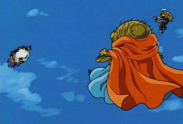 Dragon Ball Z Ep 246: Bye-Bye, Bobbidi!! Majin Boo Rebels @ 12:59