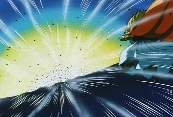 Dragon Ball Z Ep 246: Bye-Bye, Bobbidi!! Majin Boo Rebels @ 13:55