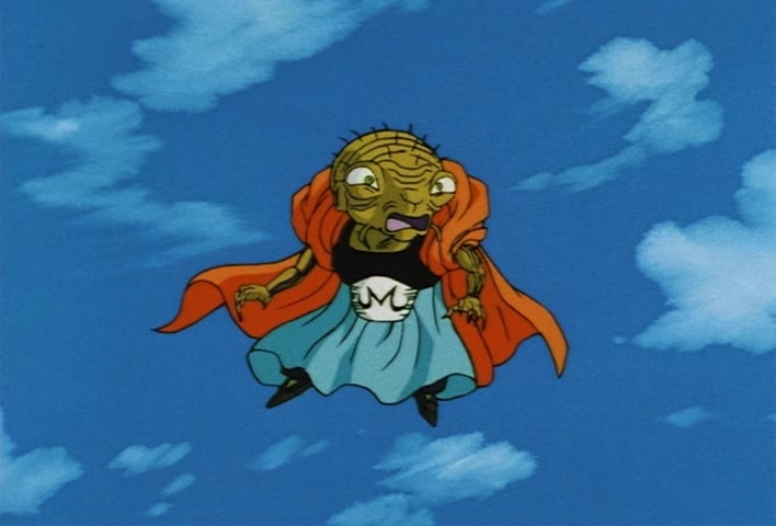 Dragon Ball Z Ep 246: Bye-Bye, Bobbidi!! Majin Boo Rebels @ 19:26