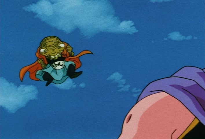 Dragon Ball Z Ep 246: Bye-Bye, Bobbidi!! Majin Boo Rebels @ 19:46