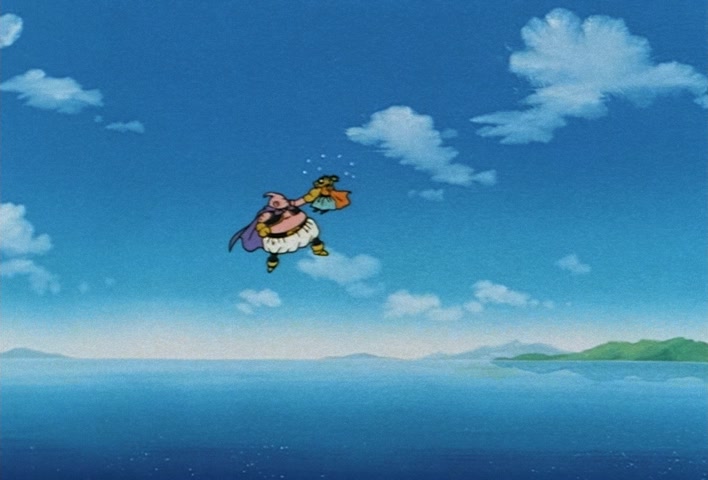 Dragon Ball Z Ep 246: Bye-Bye, Bobbidi!! Majin Boo Rebels @ 21:41