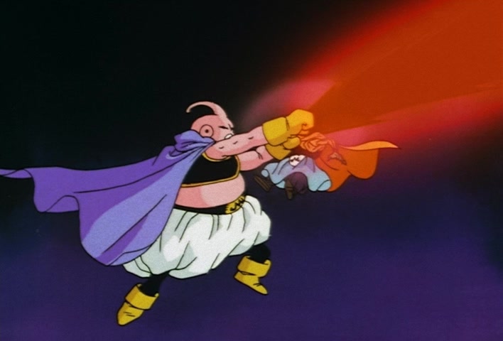 Dragon Ball Z Ep 246: Bye-Bye, Bobbidi!! Majin Boo Rebels @ 22:13