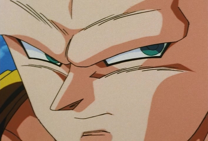 Dragon Ball Z Ep 247: Absurdly Awful Looking?! The Special Training Transformation Pose @ 02:50