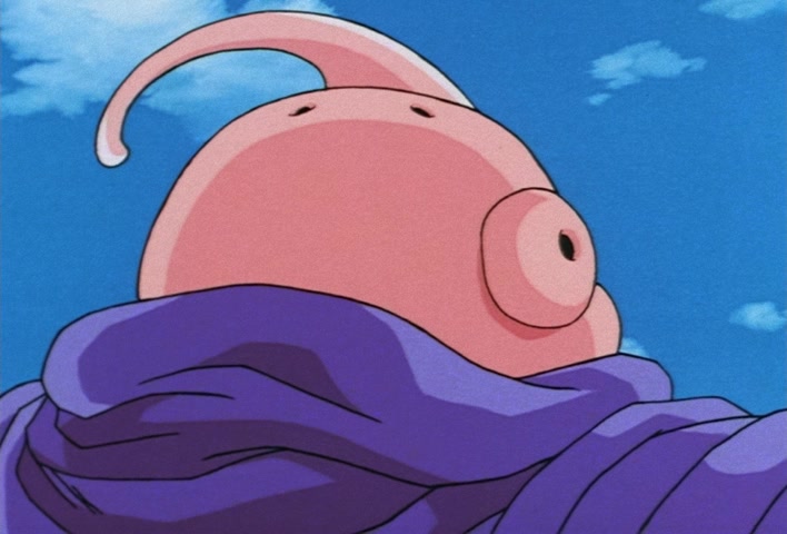 Dragon Ball Z Ep 247: Absurdly Awful Looking?! The Special Training Transformation Pose @ 03:18