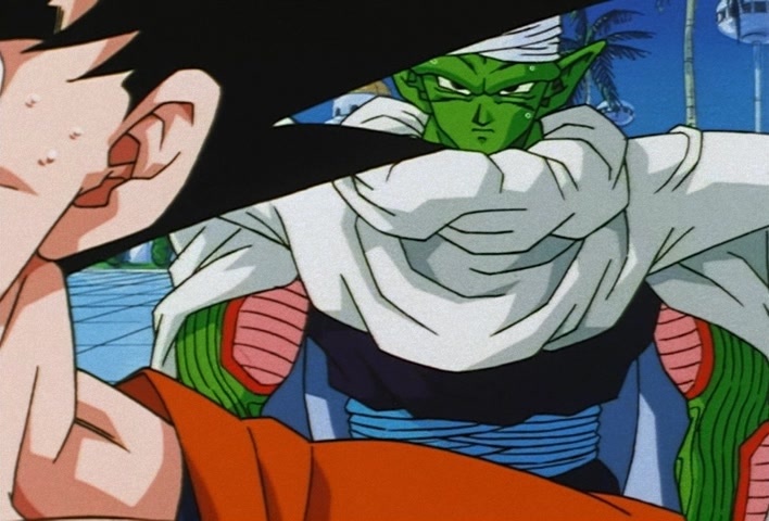 Dragon Ball Z Ep 247: Absurdly Awful Looking?! The Special Training Transformation Pose @ 04:45