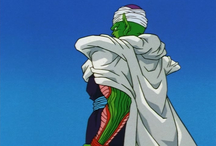 Dragon Ball Z Ep 247: Absurdly Awful Looking?! The Special Training Transformation Pose @ 05:05