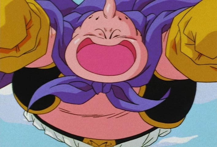 Dragon Ball Z Ep 247: Absurdly Awful Looking?! The Special Training Transformation Pose @ 06:05