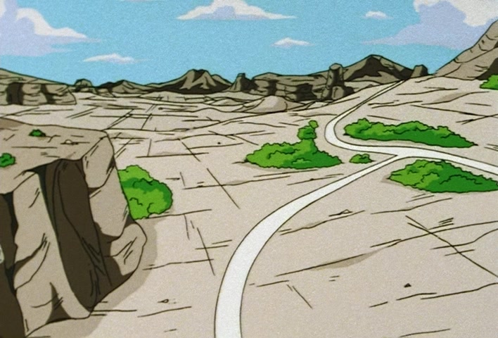 Dragon Ball Z Ep 247: Absurdly Awful Looking?! The Special Training Transformation Pose @ 06:09